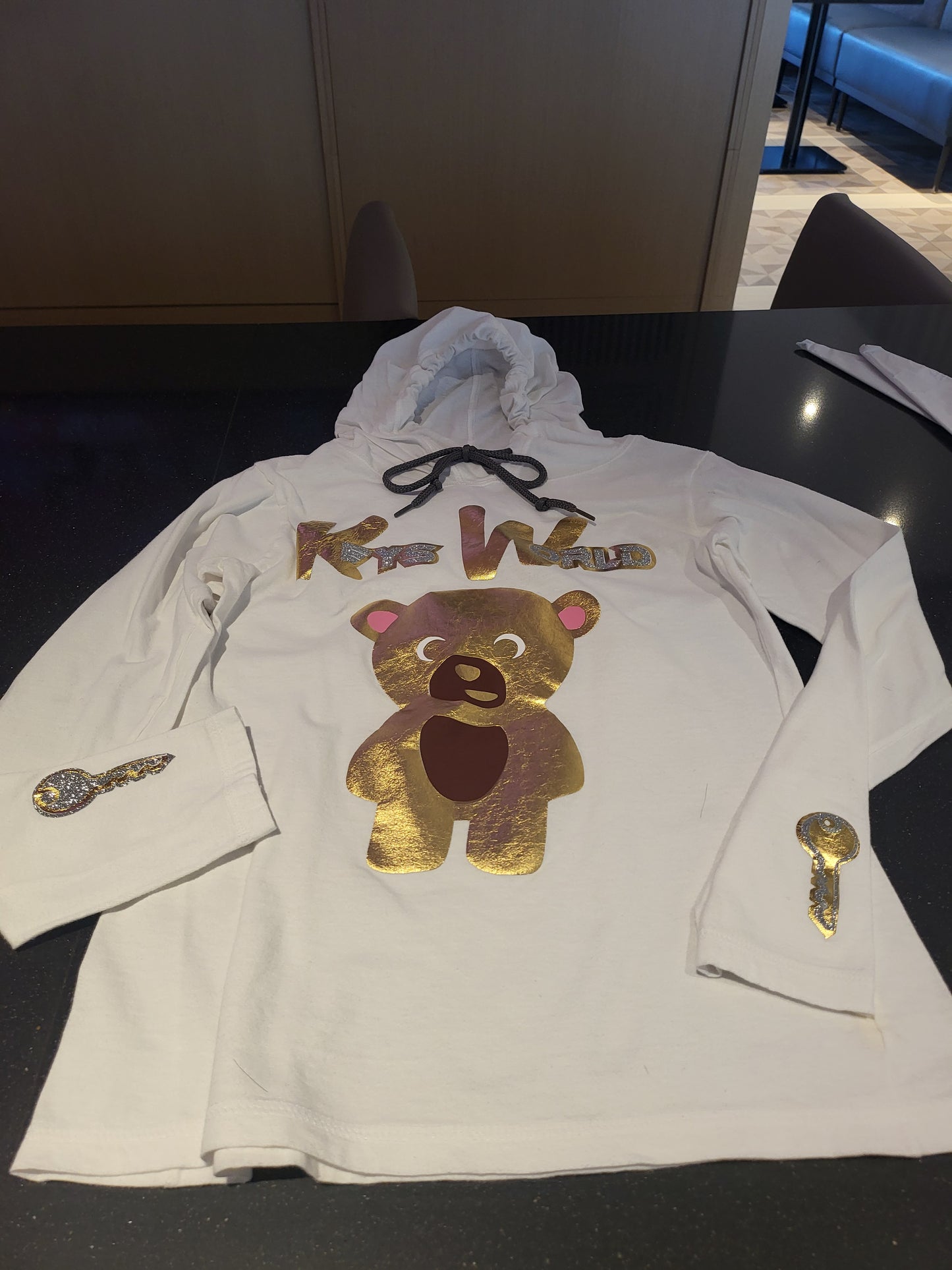 Golden Bear Sweatshirt - White