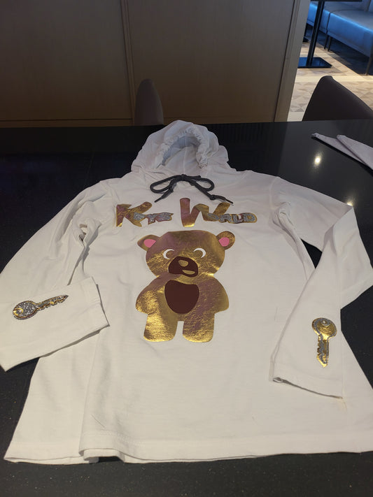 Golden Bear Sweatshirt - White